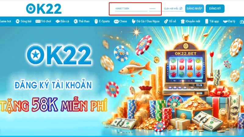 Cách đăng nhập vào OK22 trên PC cực dễ